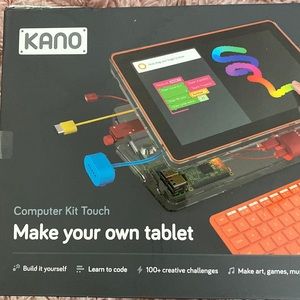 Kano Computer Kit Touch. Make your own tablet! Educational coding for kids. New